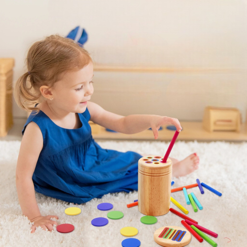 Juguete de aprendizaje de madera (2-5 años)