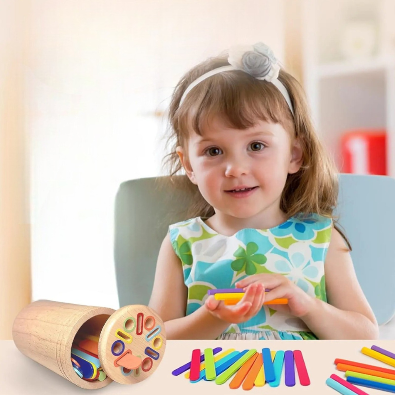 Juguete de aprendizaje de madera (2-5 años)