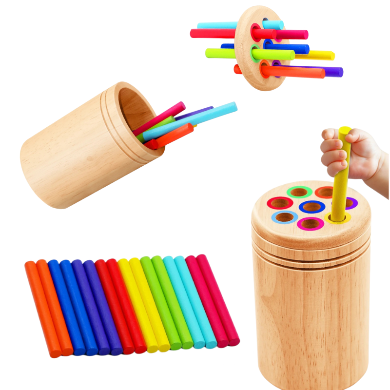 Juguete de aprendizaje de madera (2-5 años)